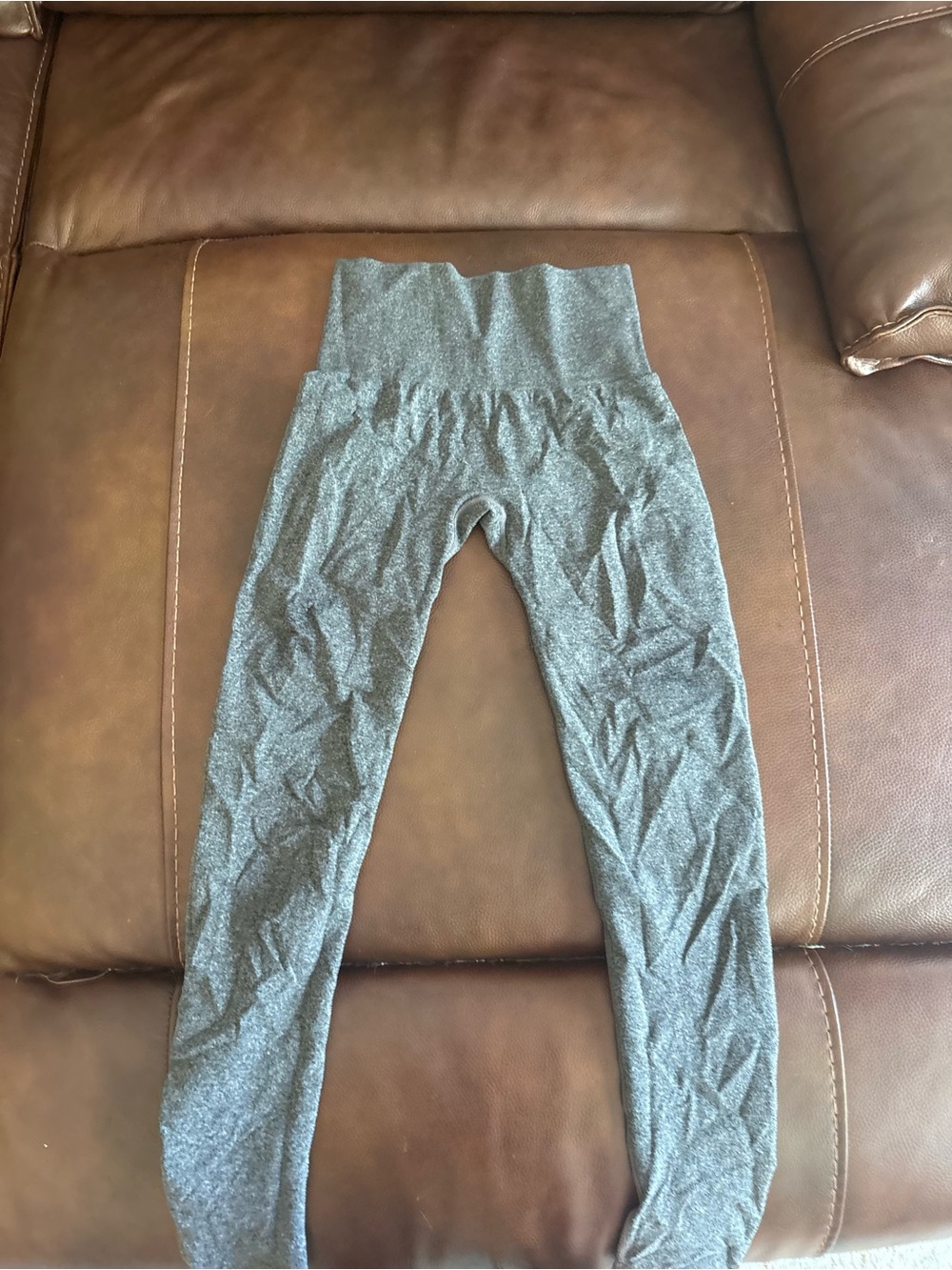 NVGTN Women's Heather Gray High-Waist Leggings